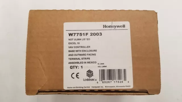 Honeywell Variable Air Volume Handling Unit / Excel 10 W7751F2003