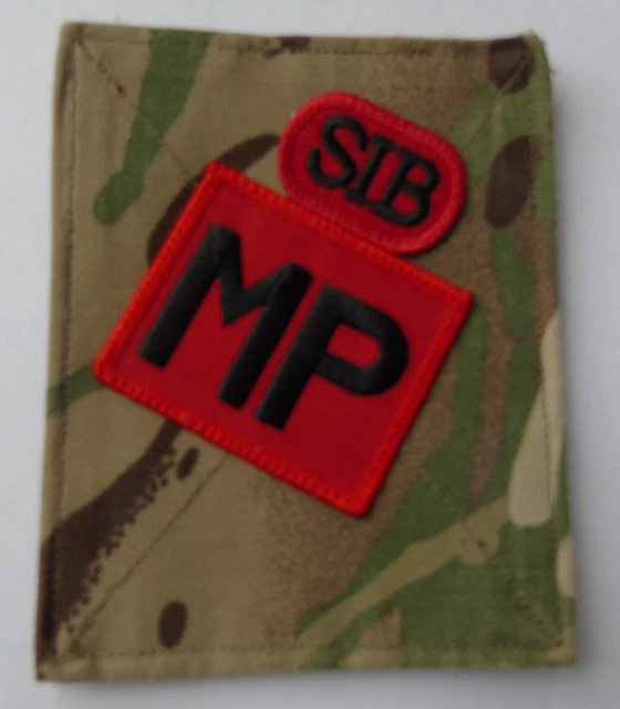 BRITISH ARMY ROYAL Military Police SIB Blanking Panel Badge RMP 8 british-army-royal-military-police-sib-blanking-panel-badge-rmp-8