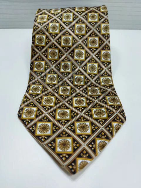 Cravatta Giorgio Redaelli  100% Seta Tie Silk Uomo Soie  Made In Italy