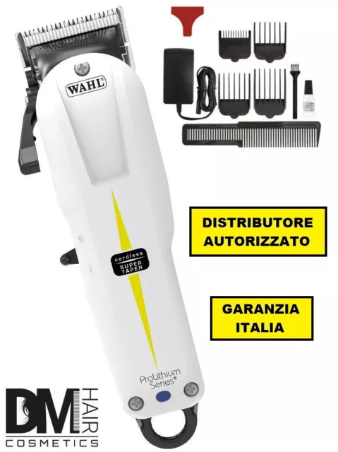 Wahl Super Taper Cordless Senza Filo Tagliacapelli Tosatrice Professionale