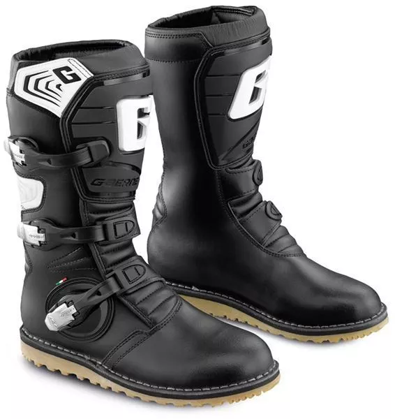 Gaerne Pro Tech Trials Boots Black Off-Road Racing Motorcycle