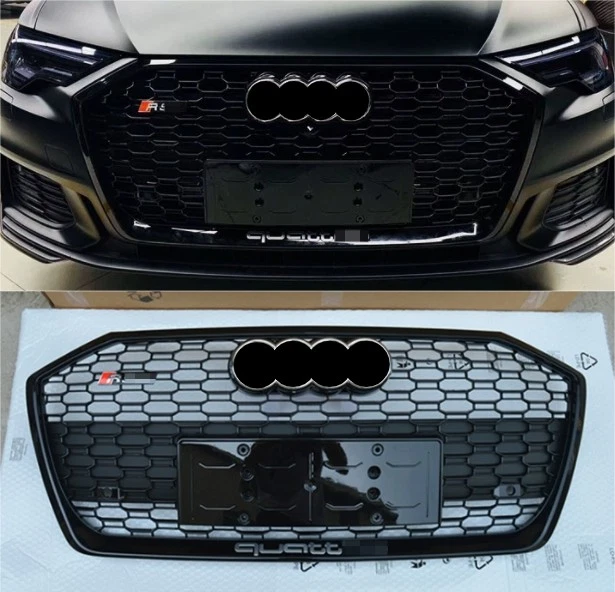 thumbnail image 2 of For 2023 Honda HRV Front Bumper Upper Matt Black Honeycomb Grille Grill By KARPAL 2 of 6