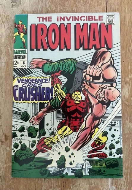 Invincible IRON MAN #6 (1968) VF-