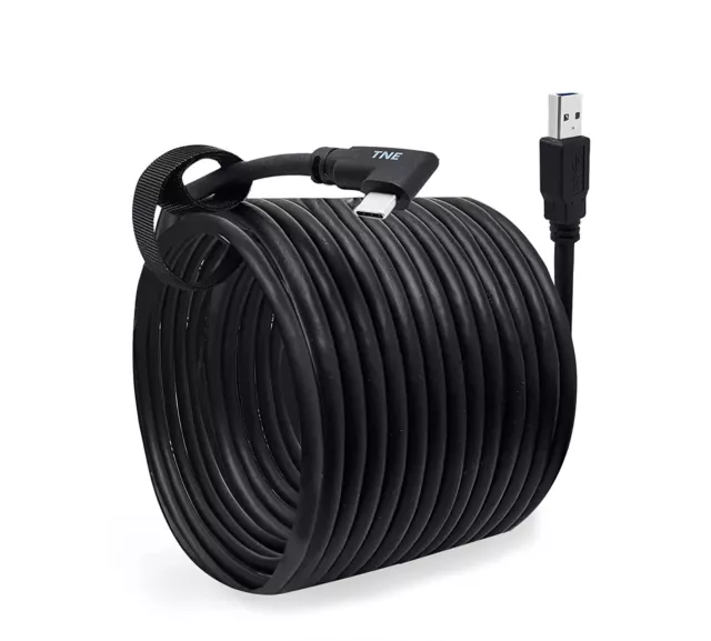 Link Cable for Meta Quest Pro, Oculus Quest 2 and 3 VR Type C-A PC Charger Cord