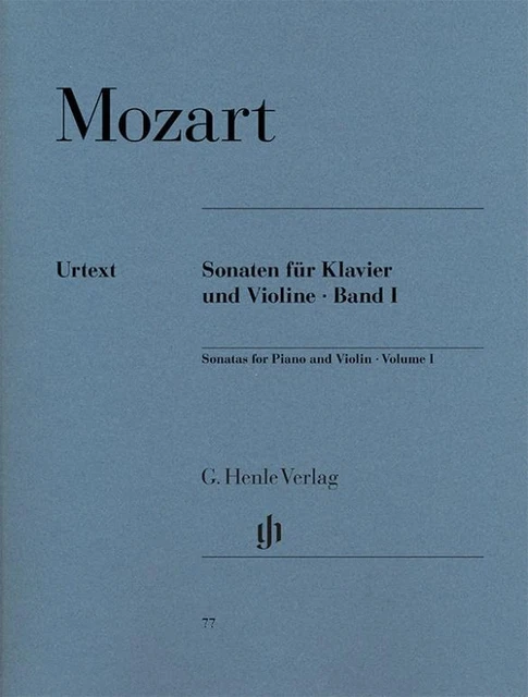 Sonaten für Klavier und Violine, Band I | Wolfgang Amadeus Mozart | deutsch