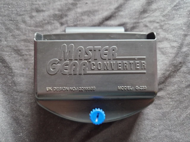 Master System Adapter MASTER GEAR CONVERTER Adapter for Sega Game Gear Plays Master System £ ...