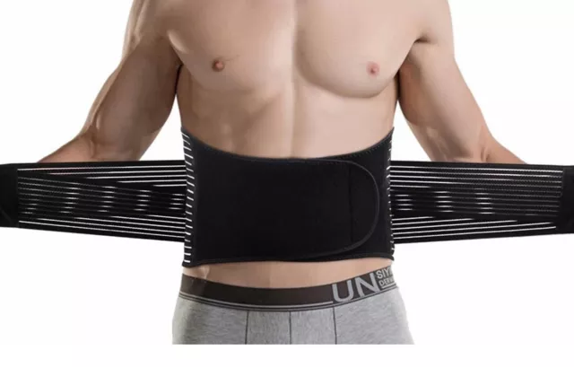 Lumbar Lower Back Support Brace Pain Relief Posture Orthosis Waist Belt Trimmer 3