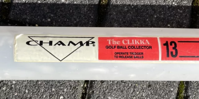 Champ Clikka Golf Ball Collector Sammler Für 20 Bälle