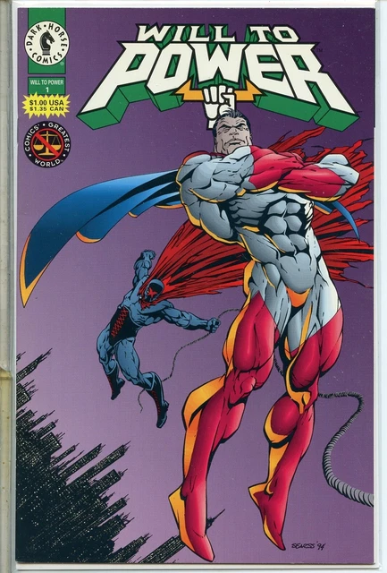 Will to Power 1994 series # 1 very fine comic book