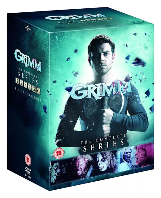 Grimm The Complete Series Season 1,2,3,4,5 & 6 Boxset 33 Discs 1-6 Region 4