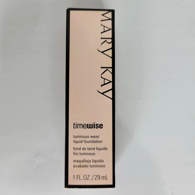 Base líquida Mary Kay Timewise desgaste luminoso marfil 2 038697 descontinuada