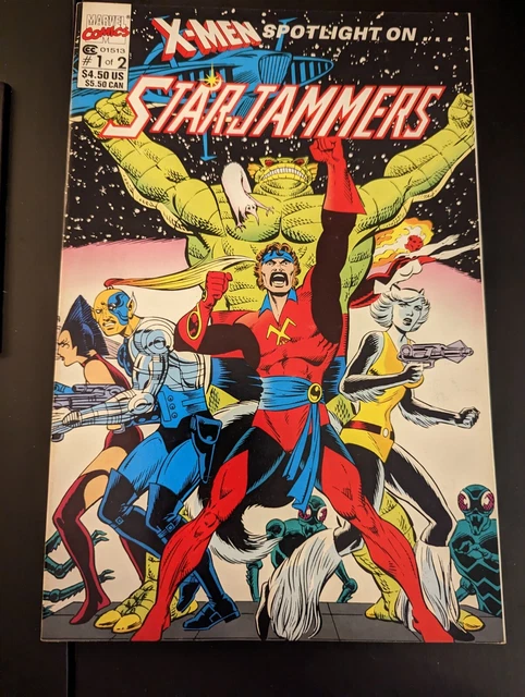 X-Men Spotlight on Starjammers #1  (1990) VF/NM Marvel Cockrum Corsair Raza