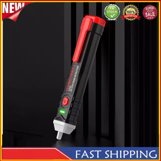 Non-Contact Voltage Tester Pen Useful Pocket Clip 70-1000V Live/Null Wire Judge