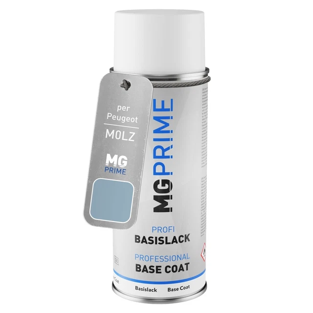 Vernice per auto Bomboletta spray per Peugeot M0LZ Bleu Topaze Metallic