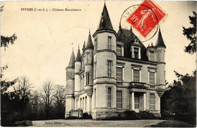CPA AK Uchon Ruines du Chateau feodal FRANCE (1174361