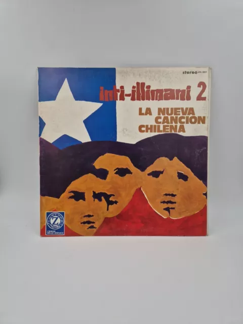 LP MUSICA FOLK INTI-ILLIMANI 2 La Nueva Cancion Chilena VPA 8207