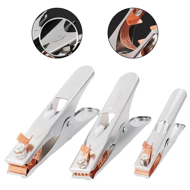 1 pezzo morsetto di saldatura 300/500/800 A supporto elettrodo morsetto per cavo