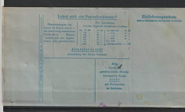 Gebühr bezahlt-Stempel Brief Ludwigshafen - Neustadt a. d. Haardt, 1949 #1085842 2