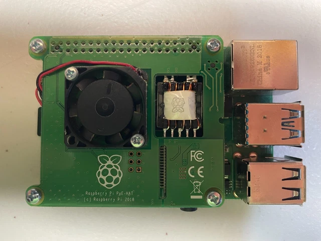 RASPBERRY PI MODEL 4B 8GB RAM w/ PoE Hat + 256GB Sandisk Extreme $162.