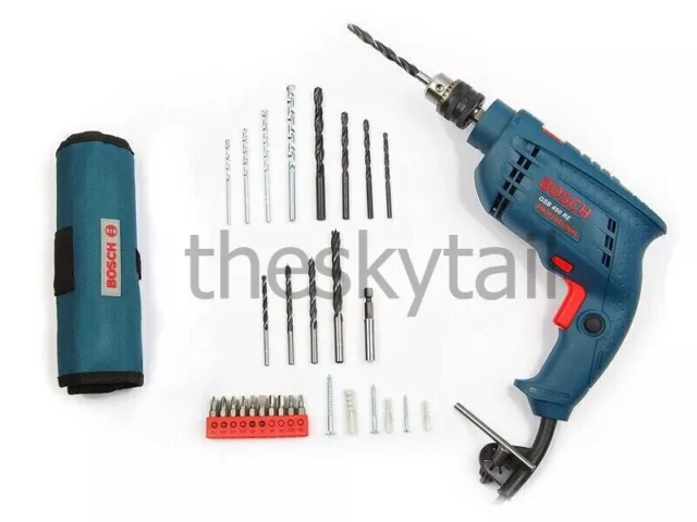 Bosch GSB 450-Watt Drill Set Blue