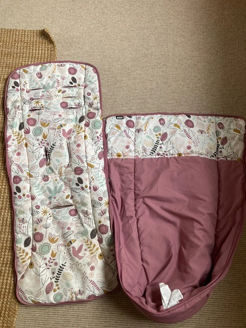 Mamas and Papas rosa Fußmuff, Kuscheltiere, Buggy Kuscheln Buggy Futter, Kinderwagenfutter