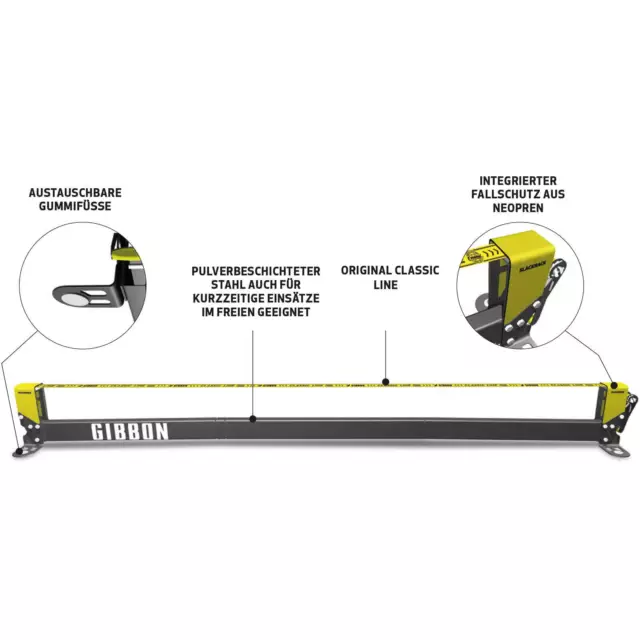 Gibbon Slackrack Classic - Slackline-Set 2