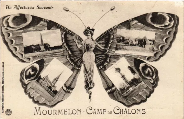 CPA MOURMELON Camp de CHALONS (490881)