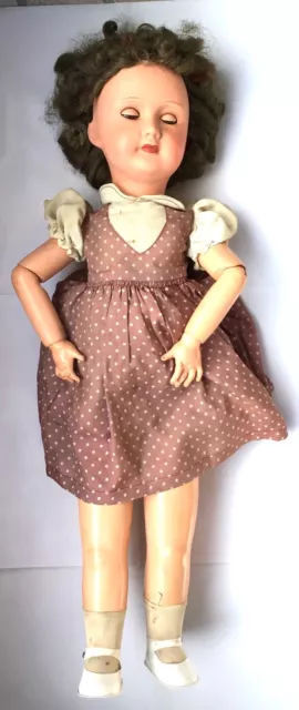 Poupee Ancienne Ventriloque Sfbj Paris Unis France Paris 301 T12 71Cm Old Doll