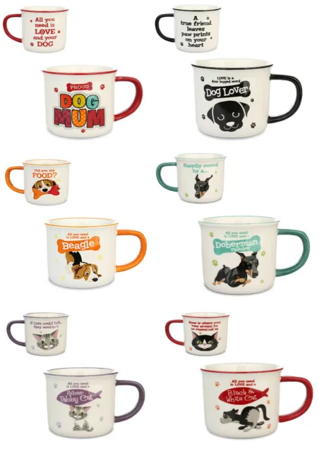 Wags And Whiskers Dog Lovers Gift Mug Novelty Mug