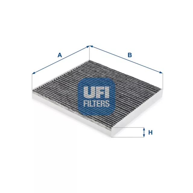 UFI Innenraumfilter 54.269.00 Aktivkohlefilter für FIAT DUCATO Bus 100 Multijet