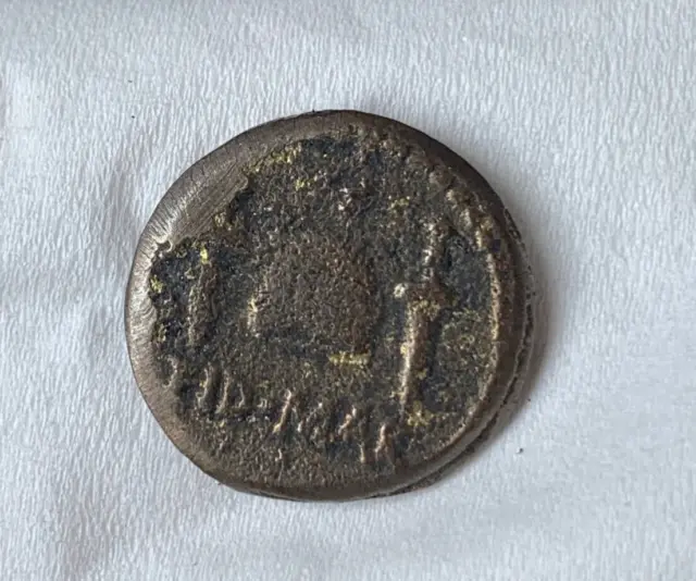 Brutus Roman Silvered Coin Denaruis Eid Mar Very Rare