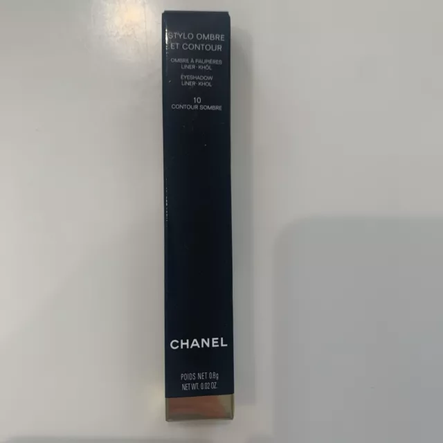 CHANEL Stylo Ombre Et Contour 10 Contour Sombre Lidschatten-Eyelinerstift NEUOVP