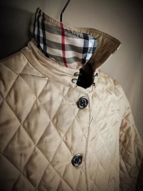 burberry check jacket women's