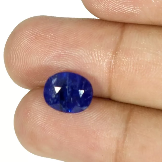 06.95 Cts Pretty Srilanka UnHeated 100% Natural Blue sapphire precious gemstone