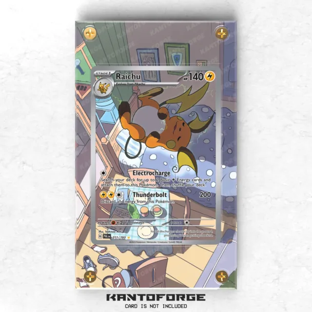 Raichu 211/193 - Pokémon Extended Artwork Protective Card Display Case