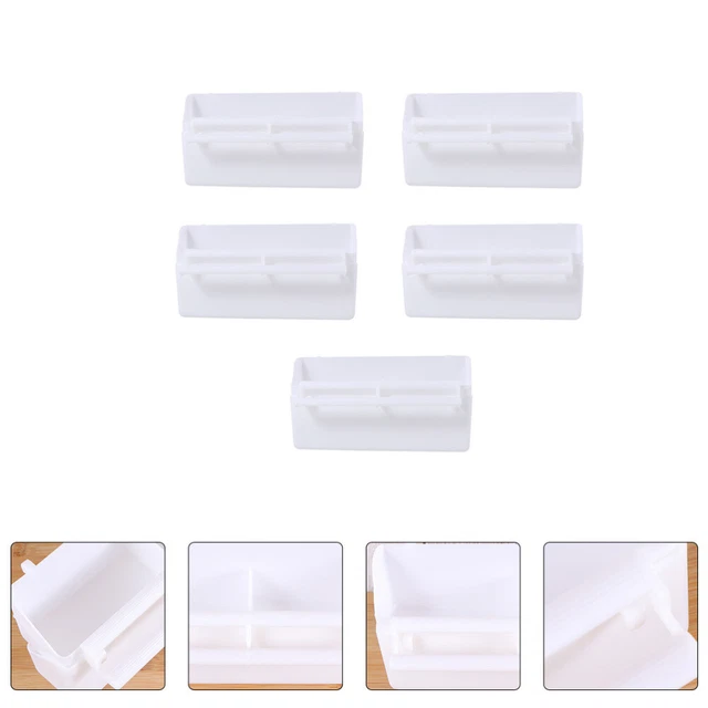 5 Pcs Bird Feeding Box Parrot Food Box Bird Cages Parrots Toy Parrot Container