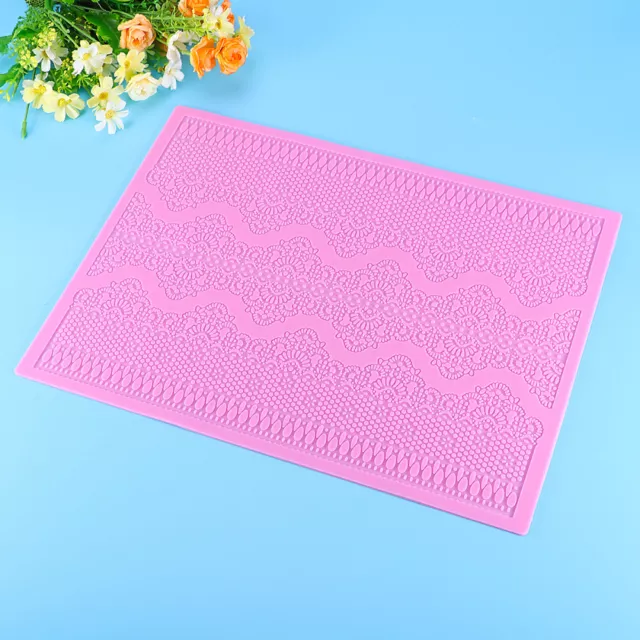Fondant Mold DIY Non Floral Embossing Icing Cake Border Gadget for Home Shop