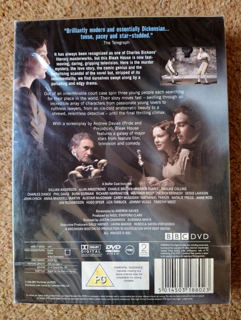 BLEAK HOUSE DVD Ian Richardson (2006) Brand New and Sealed £2.00