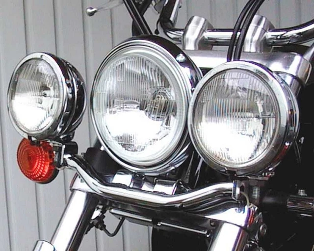 Support de lampe pour phare supplémentaire Yamaha XVS 650 96-03 / 1100 Drag Star
