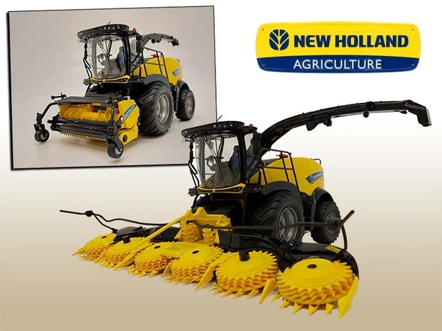 MARGE MODELS 1:32 Picadora NEW HOLLAND FR650 CON CORTE DE MAIZ EDICION LIMITADA 400 UNIDADES