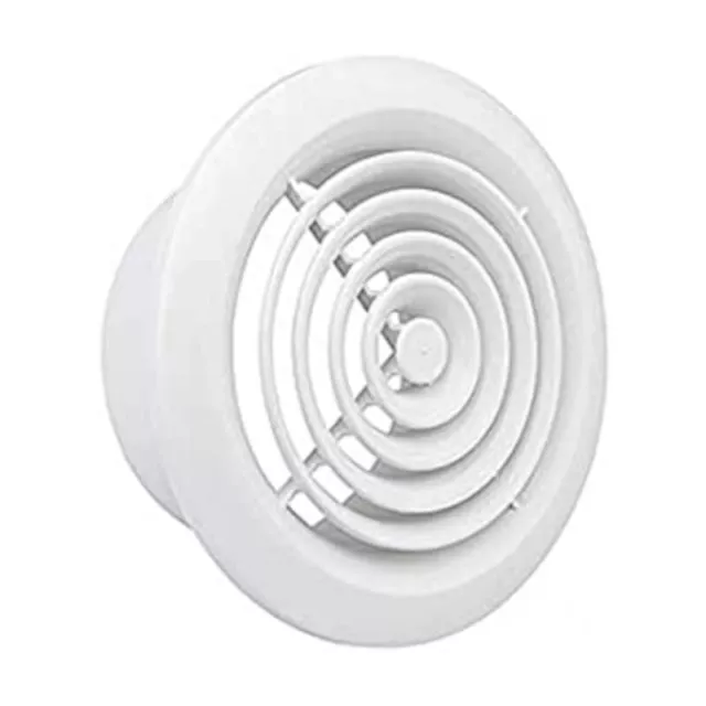 Base 100mm Rond Axial Mural Ventilateur Blanc IP34 Toilette Salle de Bain