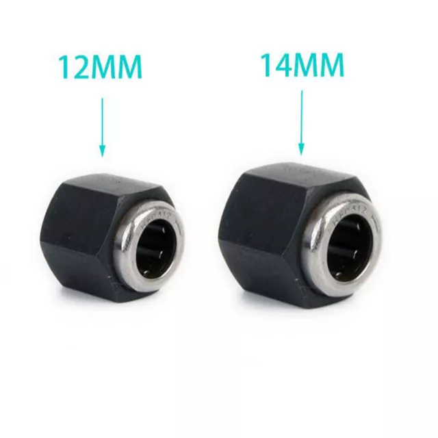 12MM 14MM One-way Bearing Hex Nut for 1/10 1/8 HSP 94122 94188 RC Car Part #BM