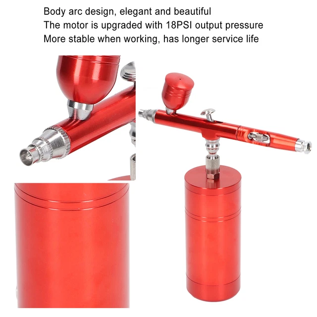Aerografo Per Pittura Set Pistola Per Aerografo Portatile Multiuso Per