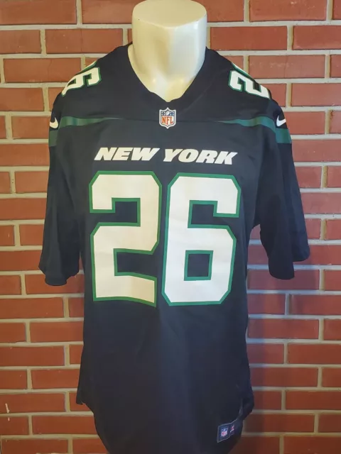 Le'Veon Bell New York Jets #26 Nike On Field NFL Football Jersey Mens XXL 2XL