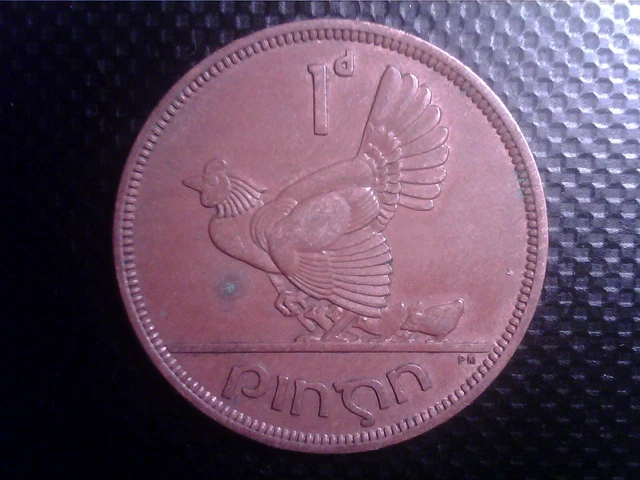 Ireland  One  Penny    1946    Big  Coin    Jun04