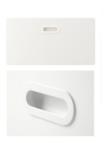 IKEA FOLJA Drawer Front For STUVA - Pack Of 2 Doors, 60x16 Cm, White (603.207.57)