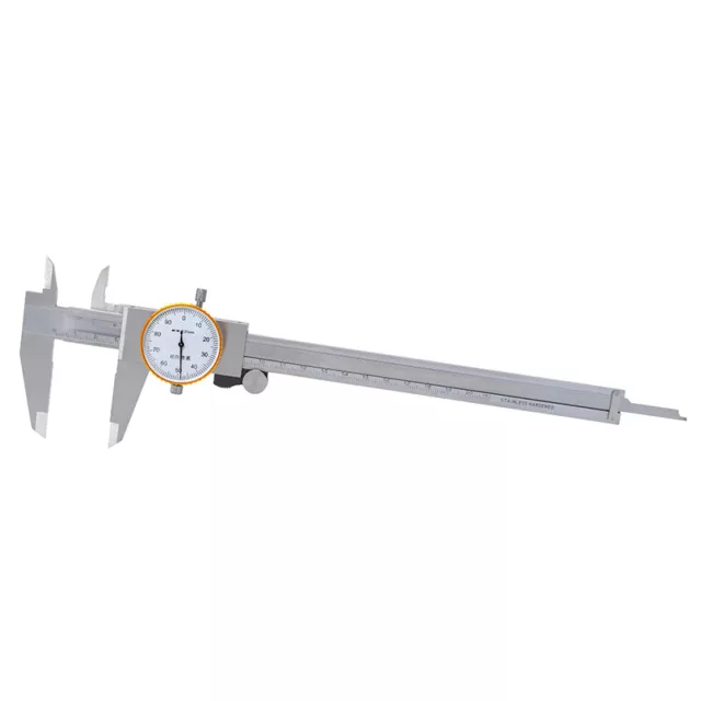 200 mm 0.01 mm Stainless Steel Dial Vernier Caliper Double Shock Dial Calipers