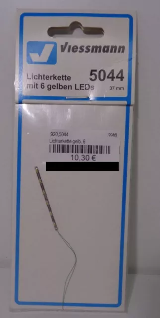 Viessmann H0 5044 Lichterkette mit 6 gelben LEDs NEU & OVP