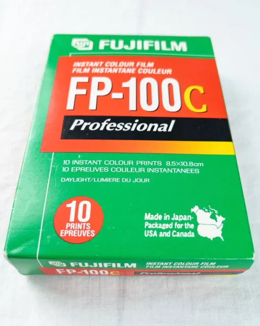 Fuji  FP-100C  Professional Color Instant Film, Expired 2006