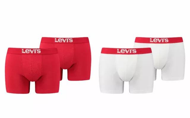 Levi's Boxer 200SF 2er-PACK Boxers Rouge Blanc 951007001